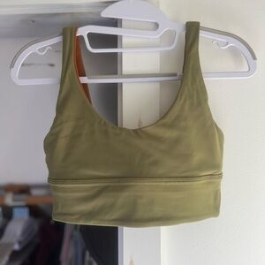 lululemon athletica Olive Green Sports Bra